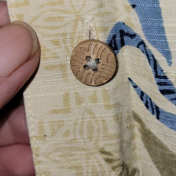 Paradise Collection Men’s Orchid Hawaiian Shirt Men’s XXL Short Sleeve SILK - Picture 5 of 9